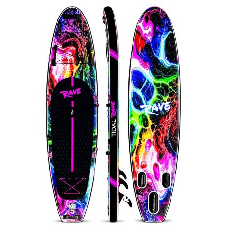 Tidal Rave ACRYLIC Inflatable Paddle Board 10’ 6